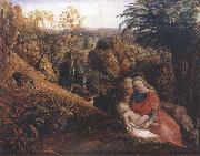 Samuel Palmer, Rest on the Flight into Egypt or Holy Family